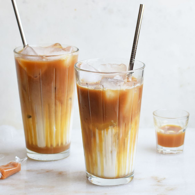 Salted Caramel Latte (Cold) Main Image