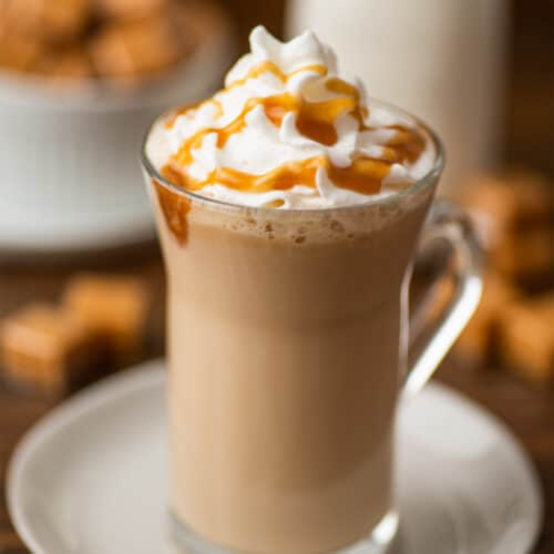 Salted Caramel Latte (Hot) Main Image