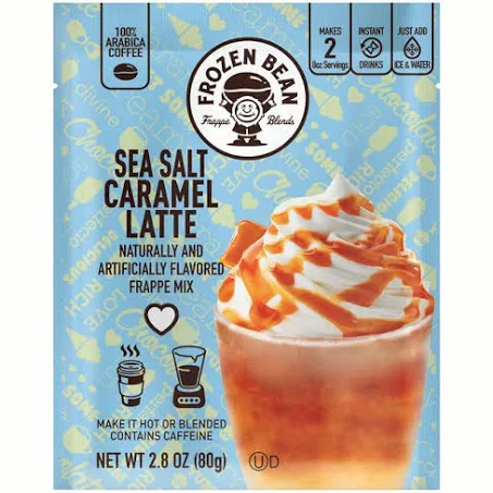 Salted Caramel Latte (Blended)