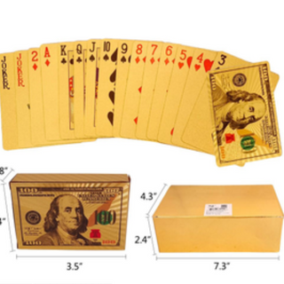 Gold Plate Playing cards 82245