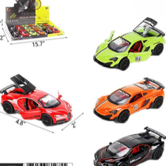 DIECAST SPORTS CAR WITH LIGHT AND SOUND 3622D