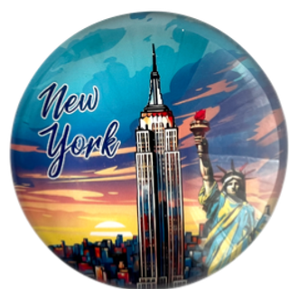 Glass Magnet NYC-M71
