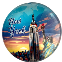 Glass Magnet NYC-M71