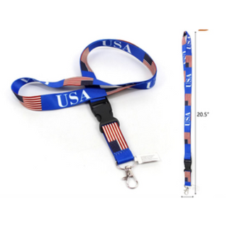 USA Flag Lanyard 82429