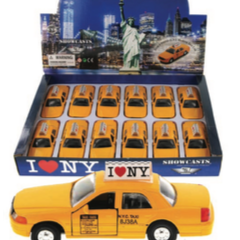 5' I Love NY Modern Taxi 9989D-ILNY