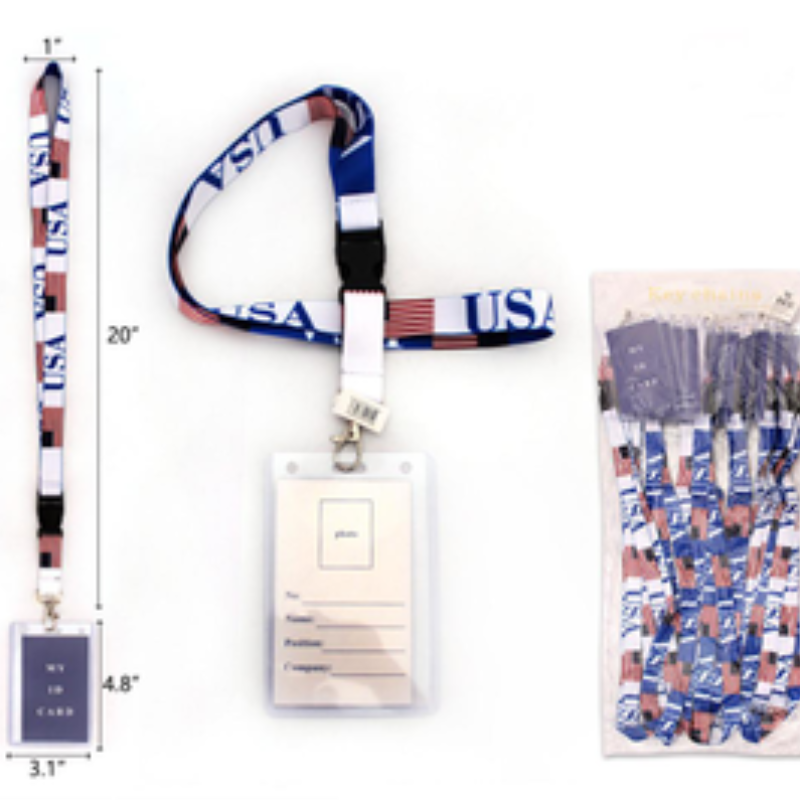 USA Landyard with ID Holder 83593