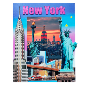 POLYRESIN PICTURE FRAME 1 NYC-F1