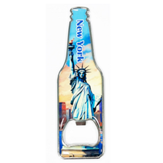 Metal Bottle Opener Magnet NYC-M2060