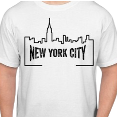 NEW YORK CITY W&B PRINT