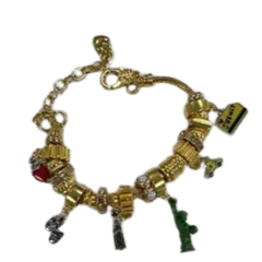 Gold Charm Bracelet 