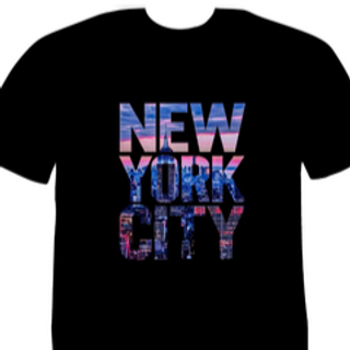 NYC SKYLINE Blue