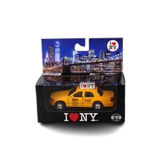 I Love New York Modern Taxi Cab 9989W-ILNY