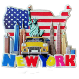 PolyResin Magnet NYC-M2040