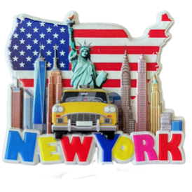PolyResin Magnet NYC-M2040