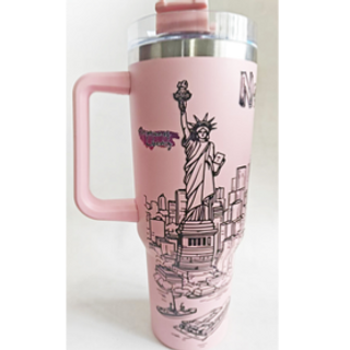 NY STANLY CUP WITH STRAW PINK ST01PK