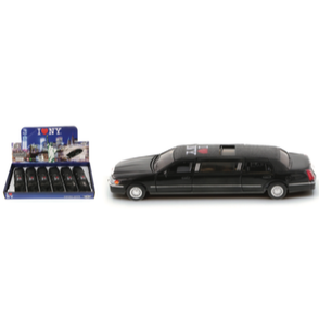 I Love NY Lincoln Limo Black 7001DK-ILNY