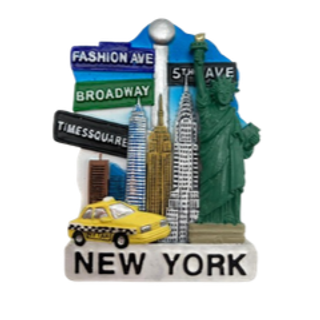 PolyResin Magnet NYC-M2020