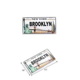 License plate Magnet Small (Brookyln) 377033