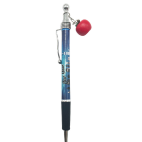 NY APPLE CHARM PEN P2