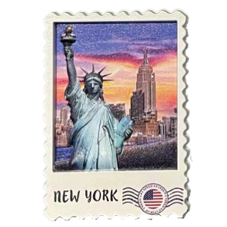 RESIN STAMP MAGNET NYC-M2030