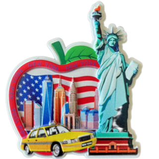 PolyResin Magnet NYC-M2041