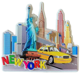 PolyResin Magnet NYC-M2046