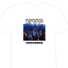 NYC Skyline White