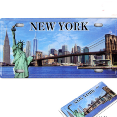 Brooklyn bridge License plate 83798