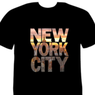 NYC SKYLINE Yellow