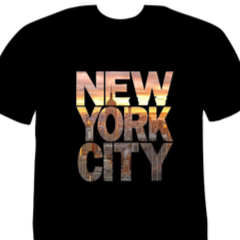 NYC SKYLINE Yellow