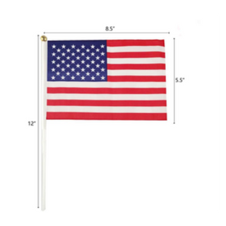 USA HAND FLAG 75671