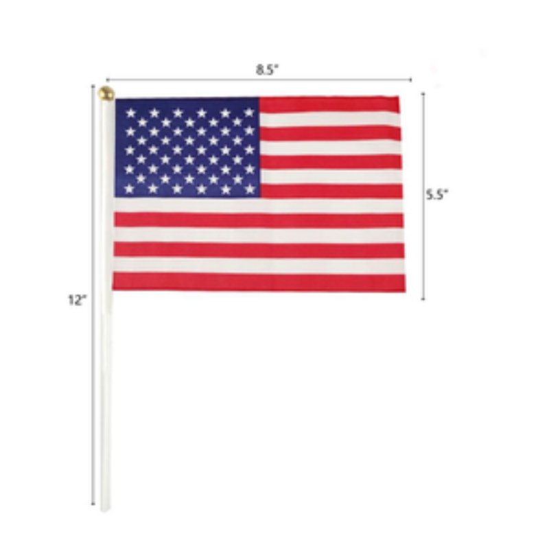 USA HAND FLAG 75671