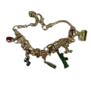 Rose Gold Charm Bracelet 