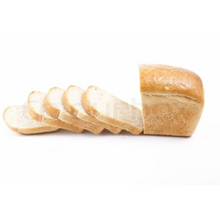 Slice White Bread Loaf