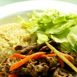 Beef Bulgogi with rice