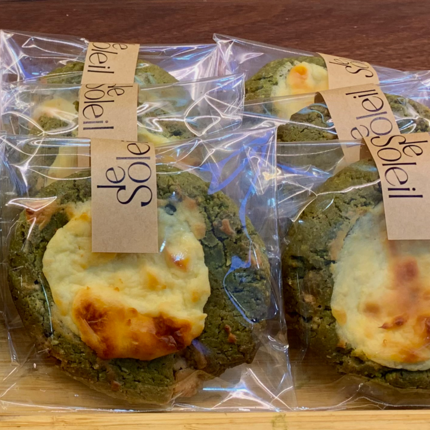 Matcha Cream Cheese Cookies