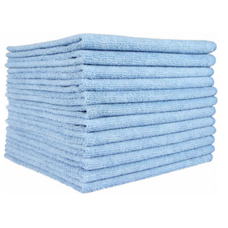 Microfiber Cloth 16X16 Blue 12/PK