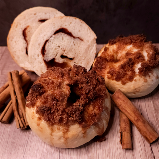 Cinnamon Crunch Bagels