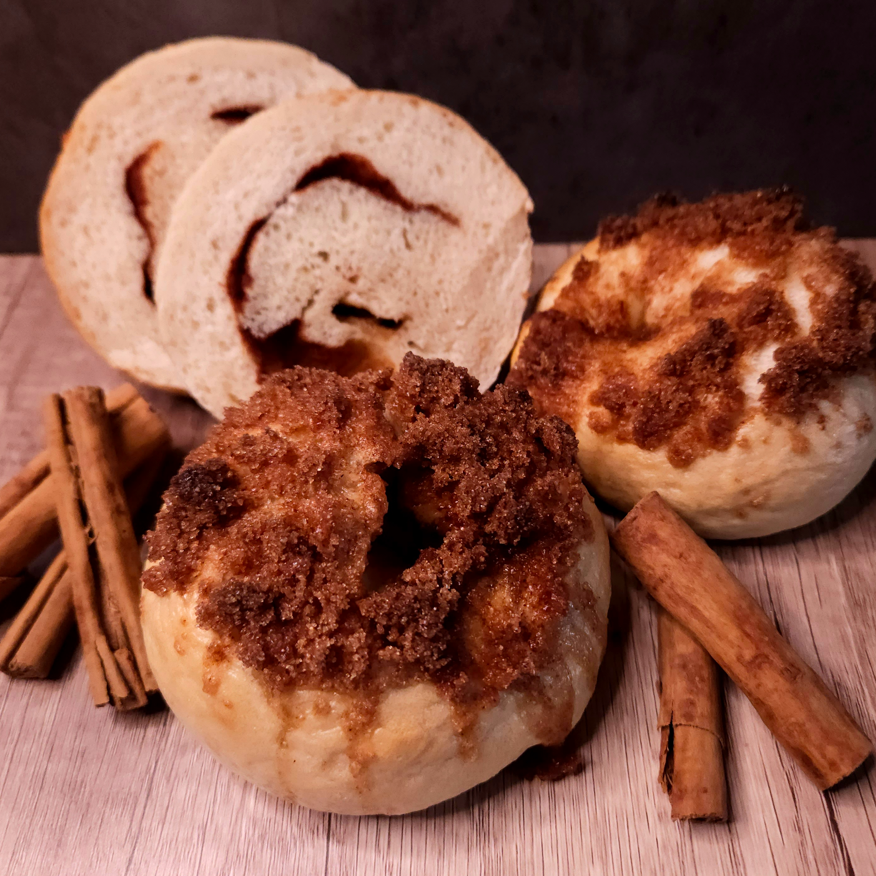 Cinnamon Crunch Bagels Main Image