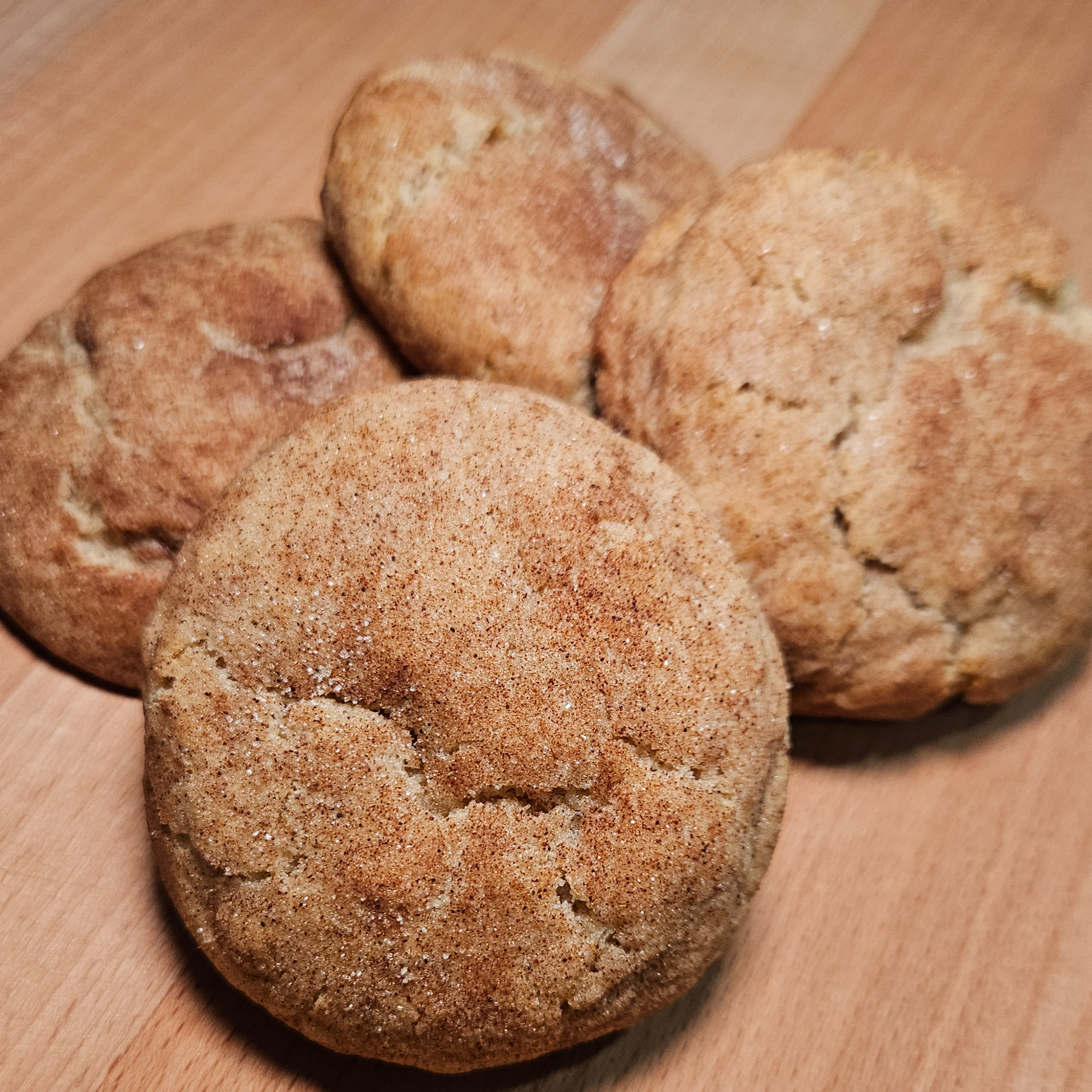 Sourdough Snickerdoodles