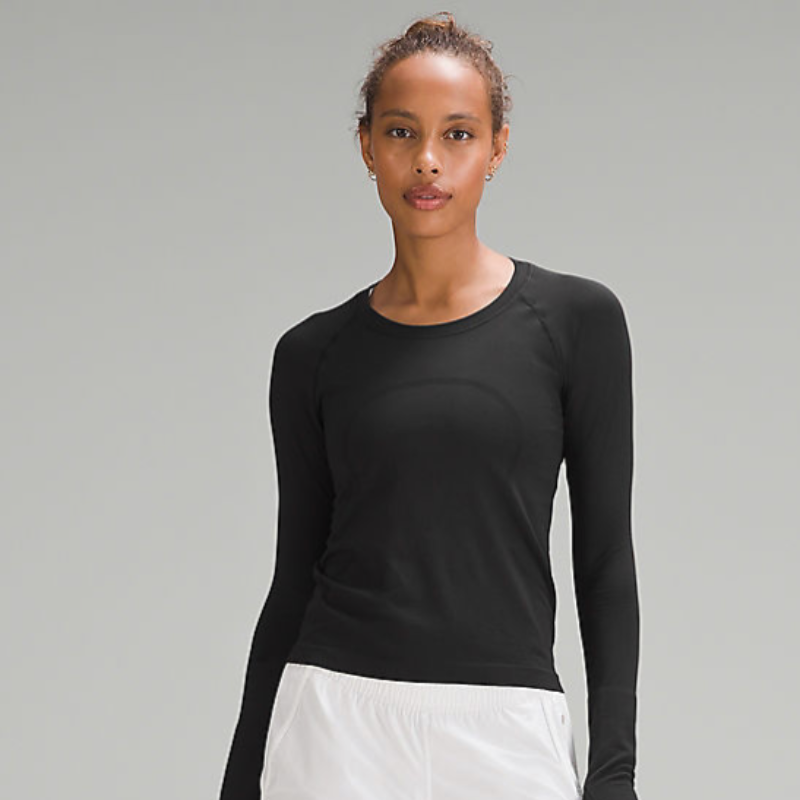 Swiftly Tech Long Sleeve 2.0 *Waist Length - Black