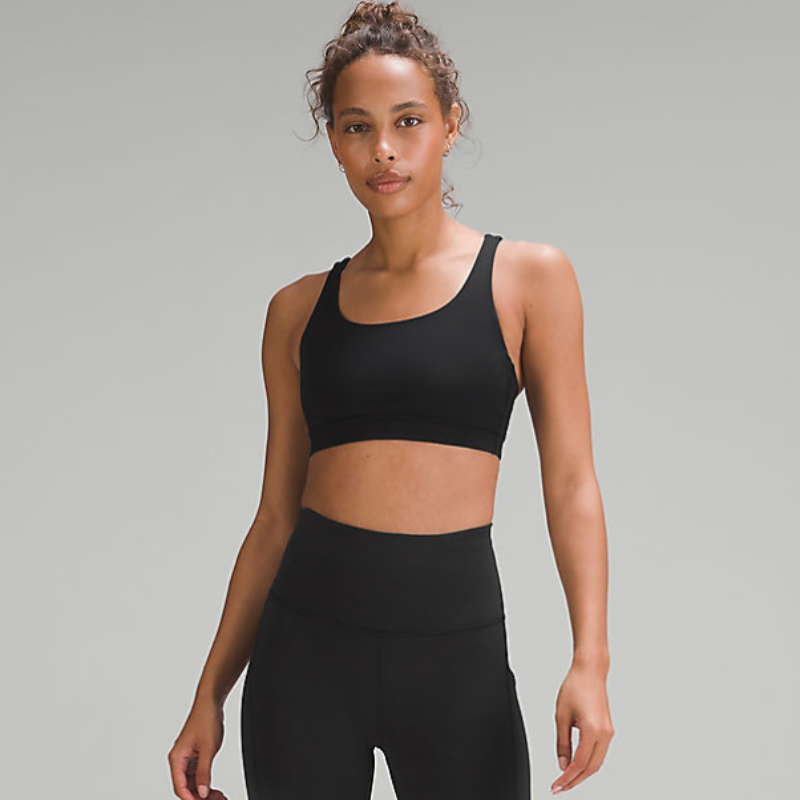 lululemon Energy Bra *Medium Support, B–D Cups - Black