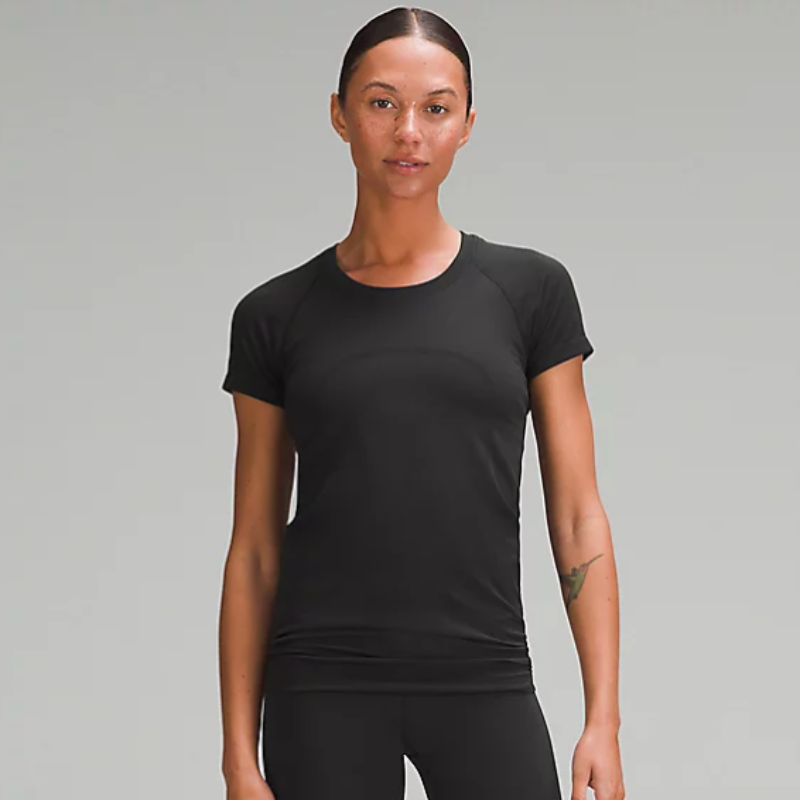 Swiftly Tech Short Sleeve 2.0 *Hip Length - Black 