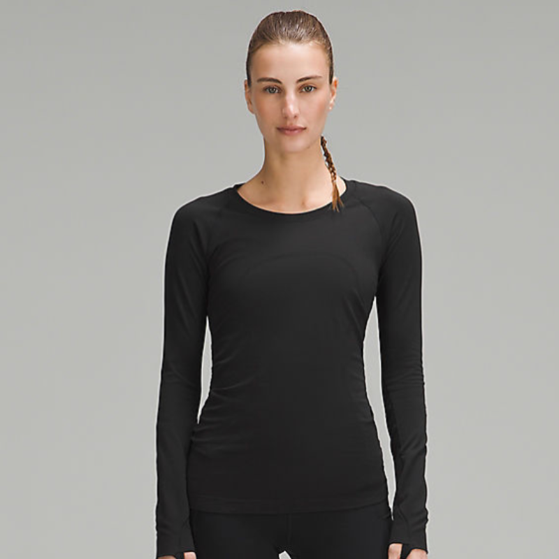 Swiftly Tech Long Sleeve 2.0 - *Hip Length - Black