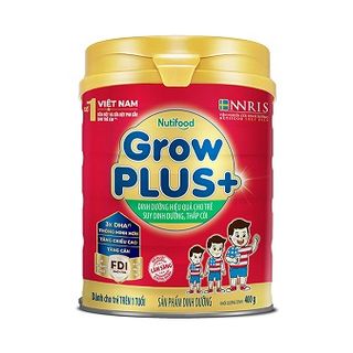 Sữa GrowPLUS+ - Lon 400g