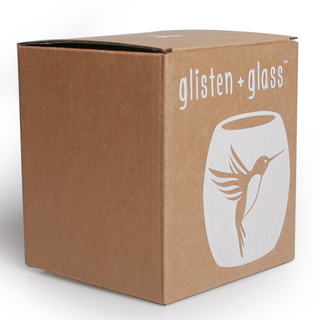 Glisten + Glass Candle -- Snow