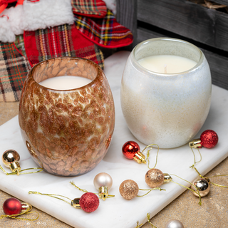 Holiday Scented Candles (Glisten+Glass)