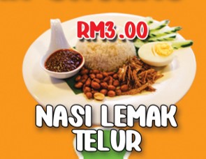 Nasi Lemak Telur Main Image