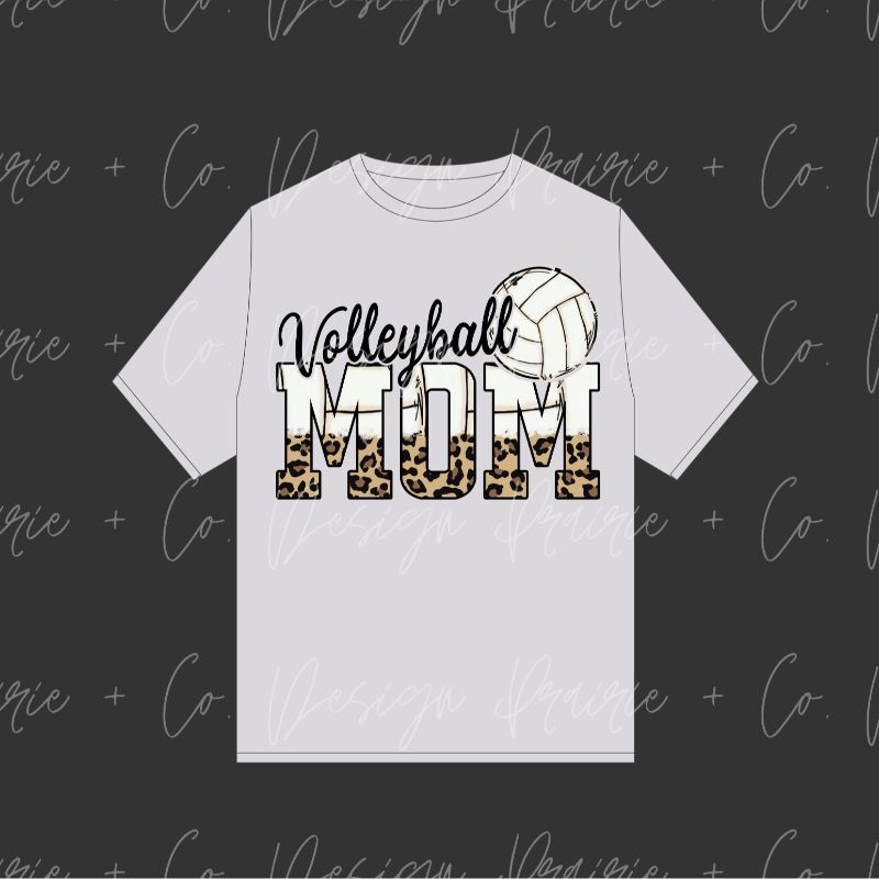 Cheetah Volleyball Mom Main Image