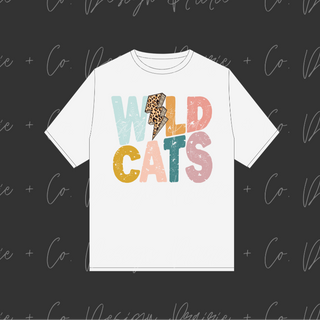 Colorful Wildcats Bolt 